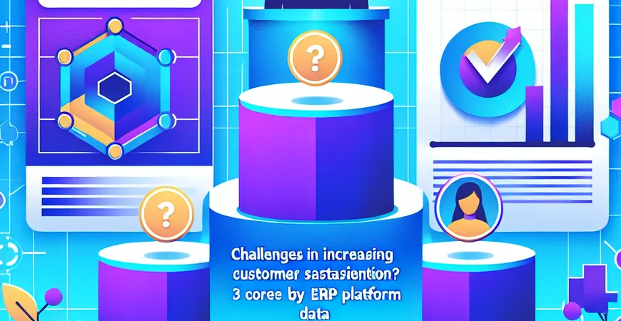 客户满意度难提？ERP 平台数据驱动的 3 个核心功能